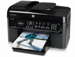 HP C410b: Vollausstattung mit Fax, DADF, Duplex und Netzwerk.