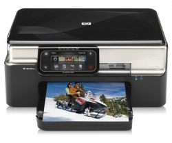 HP Photosmart Premium mit Touchsmart Web: Drucker fürs Internet.