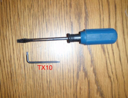 Schraubendreher, Torx (TX10)