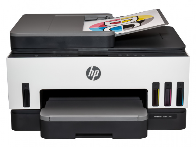 Cashback: Bis zu 50 Euro zurück für den Kauf eines ausgewählten "Smart Tank"-Tintentankdruckers von HP. Für den Kauf des hier gezeigten Smart Tank 7305 gibt es immerhin 30 Euro rückvergütet.