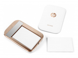 HP Sprocket: Der Minidrucker fasst zehn Blatt Spezialpapier.