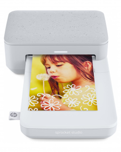 HP Sprocket Studio: Fotodrucker für Postkartenfotos.