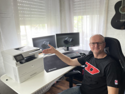 Tester M5: Waldemar Bartsch - Produktspezialist technischer Kundendienst bei ZDS Bürosysteme Vertrieb und Service GmbH.