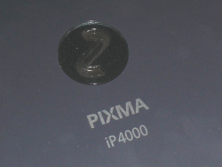 ...using the iP4000 of the Pixma-series.