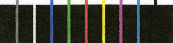 Kodak ESP Office 6150: Aneinander grenzende Farben verlaufen nicht ineinander.