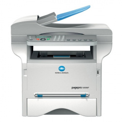 Konica Minolta Pagepro 1490MF: Zusätzlich mit Fax und ADF.