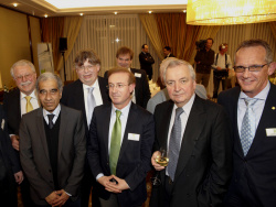 Expertenrunde: Mit Reinhold Schlierkamp, Geschäftsführer Kyocera Mita Deutschland (rechts im Bild).