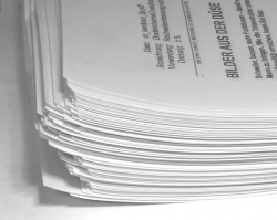 Manueller Duplexdruck: Durch unordentliche Sortierung erschwert.