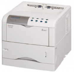 Kyocera FS-1920: 28 ppm S/W-Laserdrucker mit einer optischen Auflösung von 1.800 x 600 dpi.