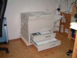 Der Laserjet 8000 - vielseitiges Papierhandling