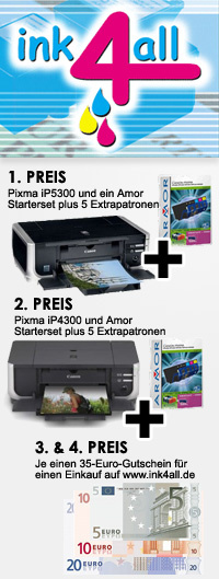 Leserartikel 12/2006-1/2007 Pixma iP4300 iP5300 Amor ink4all
