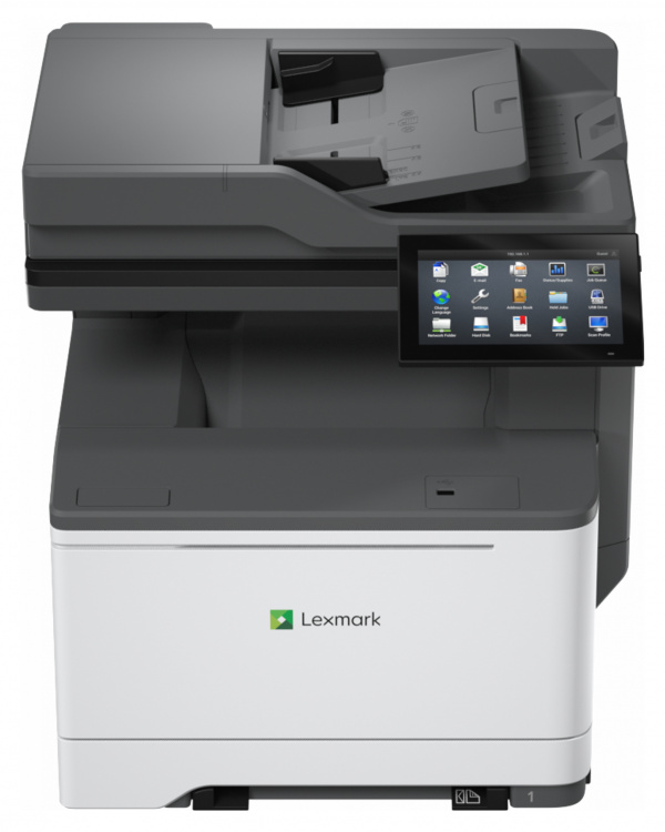 Lexmark CX635adwe: Der gehobene Multifunktions-Farblaser bietet eine hohe Flexibilität beim Papiermanagement als Option und große Tonerkartuschen.
