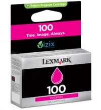 Lexmark Nr. 100 (014N0901E) Tinte Magenta