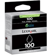 Lexmark Nr. 100: Schwarze Rückgabepatrone.