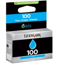 Lexmark Nr. 100: Cyan-Rückgabepatrone.