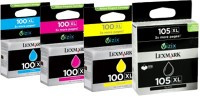 Lexmark Prestige Pro805 Pro905 Nr. 100XL Nr. 105XL