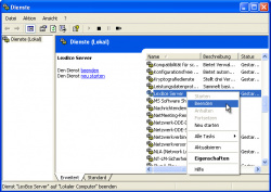 Lexmark Workaround: Lexmark Spooler beenden.