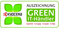 Green-IT-Händler: Für diese Label können sich Kyocera-Partner bewerben.