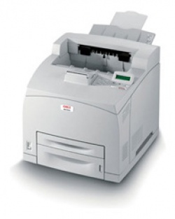 Oki B6300n: 34 ppm S/W Laser-Drucker mit 150 und 550 Blatt Papierkassette.