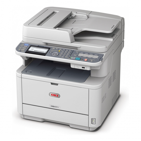 OKI MB471dnw: Der WLAN-fähige 4-in-1-Multifunktionsdrucker für Büros und Arbeitsgruppen.