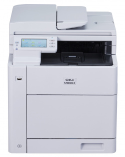 Oki MC554dn frontal - Teaser (Presse)