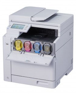 Oki MC554dn geöffnet - Teaser (Presse)