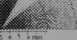 Grafikdruck: Detials gehen unter.