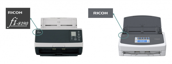 Rebranding: Die Scanner der Serien fi, SP und ScanSnap werden ab April 2023 von "Fujitsu" zu "Ricoh" umetikettiert.