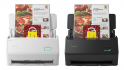 Ricoh iX2400: Der neue USB-Dokumentenscanner ist im weißen und schwarzen Gehäuse erhältlich. Letzeres ist etwas teurer.