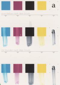 Rohlingtest: Canon i865 - Smear - Memorex CD