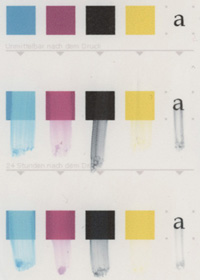 Rohlingtest: Canon i865 - Smear - Memorex DVD