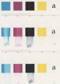 Rohlingtest: Canon i865 - Smear - Verbatim CD