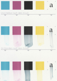 Rohlingtest: Canon i965 - Smear - Maxell CD