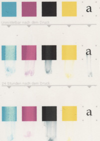 Rohlingtest: Canon i965 - Smear - Verbatim CD