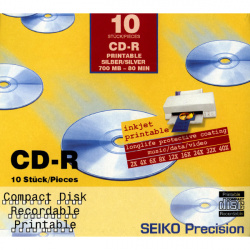 Cover - Seiko Precision Silber CD-R