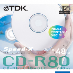 Cover - TDK CD-R 80