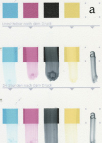 Rohlingtest: Epson R200 - Smear - Maxell CD
