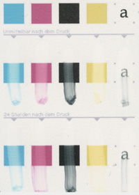 Rohlingtest: Epson R200 - Smear - Seiko Weiss CD