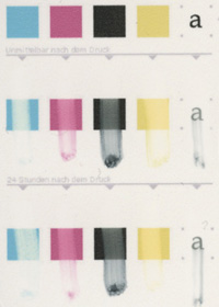 Rohlingtest: Epson R200 - Smear - Verbatim CD