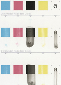 Rohlingtest: Epson R800 - Smear - Maxell CD