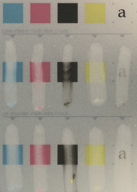 Rohlingtest: Epson R800 - Smear - Seiko Silber CD