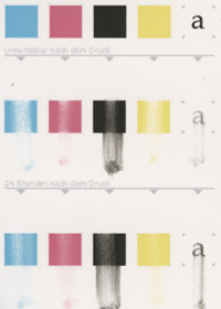 Rohlingtest: Epson R800 - Smear - TDK CD