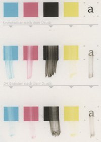 Rohlingtest: Epson R800 - Smear - Traxdata DVD