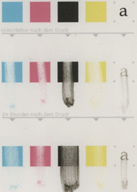 Rohlingtest: Epson R800 - Smear - Verbatim DVD