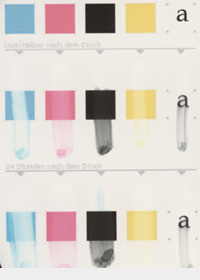 Rohlingtest: Seiko CDP 2500 - Smear - Seiko Black CD