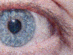 Auge: Tonersparmodus.