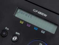 Display: Nicht gut ablesbar.