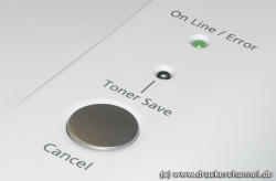 Cancel-Button: Mit dem lässt sich ein gesendeter Auftrag auf Knopfdruck löschen.