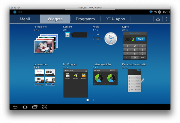 Widgets: Diese kleinen Programme lassen sich direkt auf dem Homescreen asführen ohne eine separate App zu öffnen.