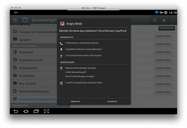 Schritt 5: Erneute Bestätigung der Installation.